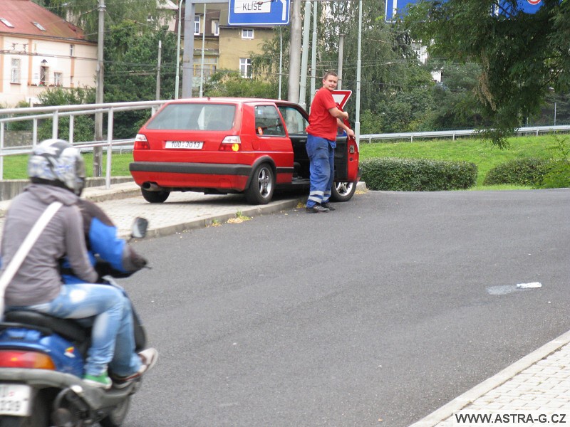 Opel Astra minisraz Usti nad Labem 13.9.2009