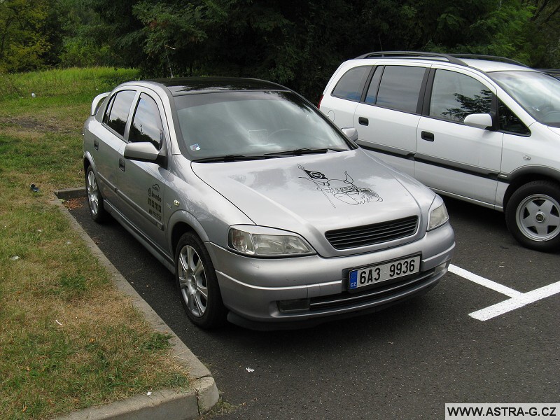 Opel Astra minisraz Usti nad Labem 13.9.2009